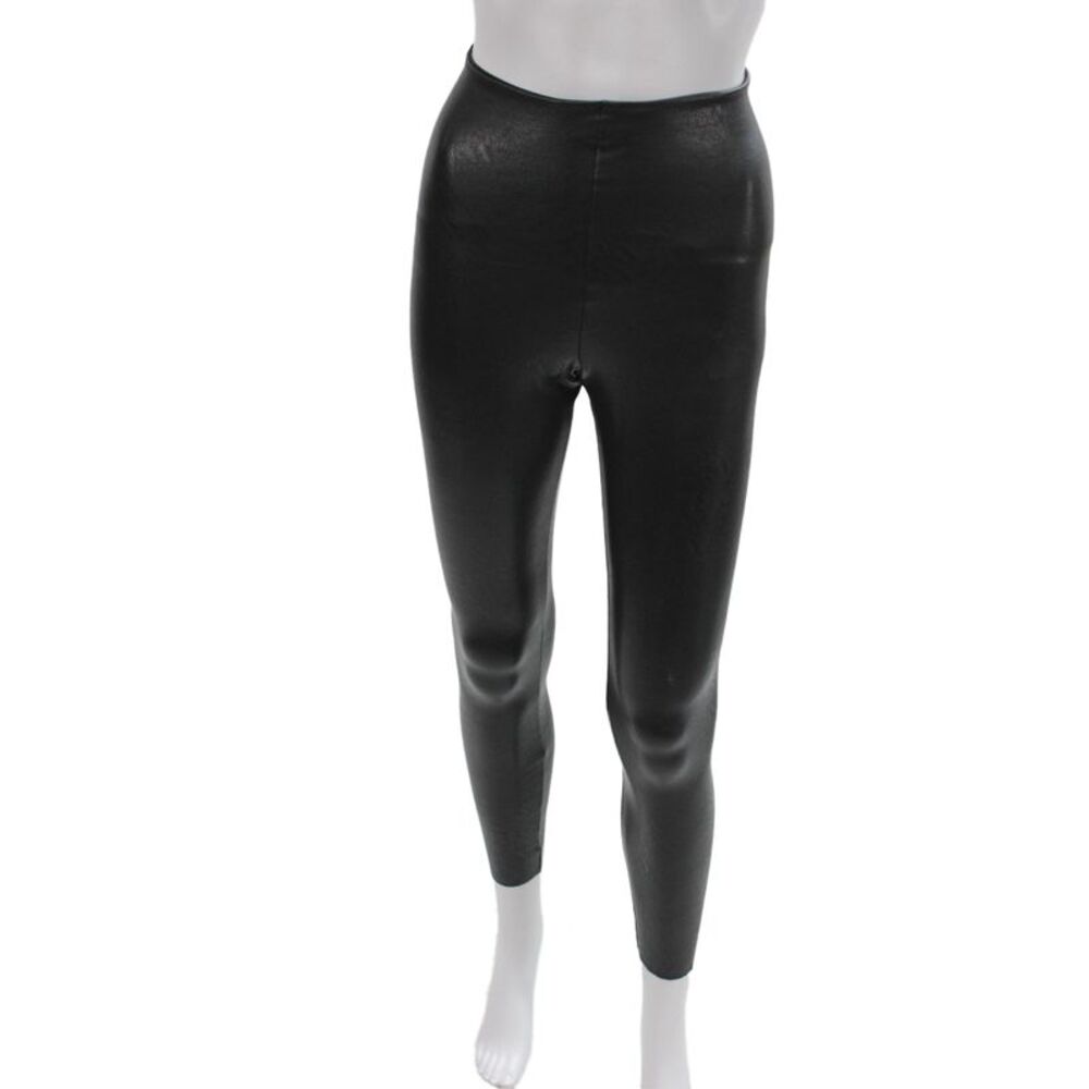 Commando Women Black Ankle Leggings Size S